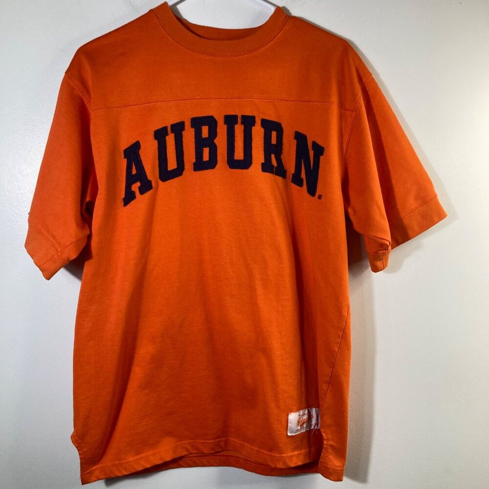 Mens Vintage Colosseum The Original Auburn Football Heavy Jersey Tee L